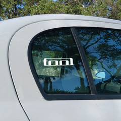 Tool Vinyl Decal, Choose Your Color & Size, Metal Band Bumper Sticker