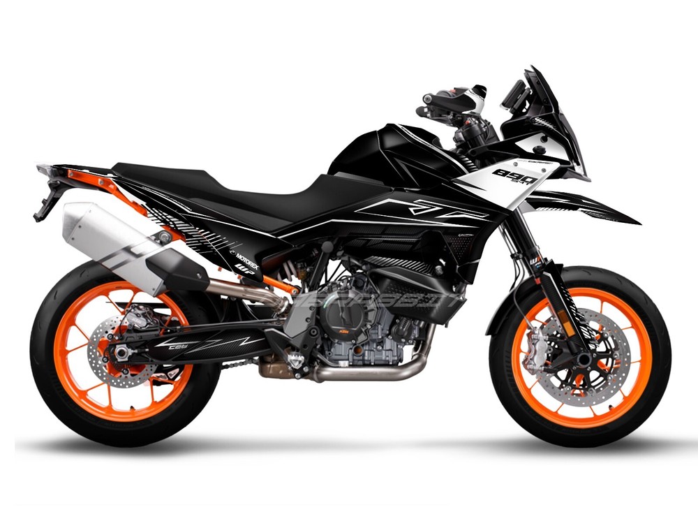 NEW Graphic kit for 2023 ktm 890 SMT Decal Sticker Kit (CB-BW)