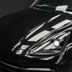 5FTx50FT PET Gloss Diamond Black Sparkle Vinyl Wrap US Stock Car Wrap