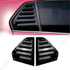 Rear Side Window Glass Louver Shutter Vent Cover For Golf Mk8 Hatchback 2021-24