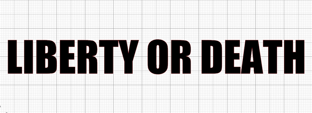1.8″ x 10.5″ Vinyl Bumper Sticker Oracal 651 Black er White Die Cut Decal