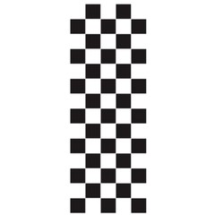 7.8in Hood Stripe Sticker Checker Vinyl Decal Car Racing Roof Bumper Decoration