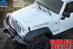 Jeep Wrangler MOAB Hood Decals 2018 2019 2020 2021 2022 2023 2024 2025
