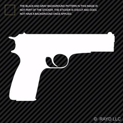 1911 Sticker Die Cut Decal gun pistol M1911 45 .45
