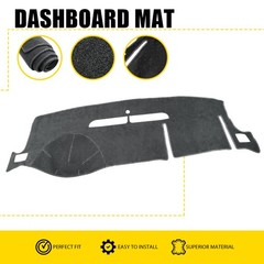 Gray Black For 07-13 Chevy Silverado GMC Sierra Cab Dashboard Cover Dash Mat Pad