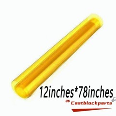 For Headlight Taillight Transparent Yellow Lens Vinyl Protection Film12″x78″