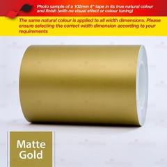 2″ Vinyl Pinstriping Pin Stripe Car Styling Tape Decal Sticker 50mm MATTE GOLD