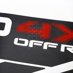 Set of 2: TRD 4×4 off-road bedside vinyl decal fits 2016-2022 Toyota Tacoma