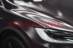 Anodized Chrome Gray Car Vinyl Wrap Sticker Decal Matte Metallic Sheet Film DIY