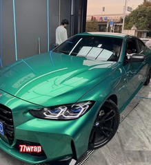65FT x 5FT PET Stretch Glossy Metallic Pearl Car Truck Vinyl Wrap Sticker US