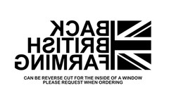 Back British Farming Sticker