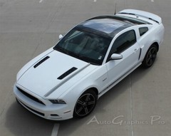 2013-2014 Mustang California Special GT/CS Rocker Stripes Vinyl Decal Graphics
