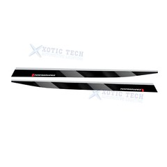 Glossy Black Performance Vinyl Decals Door Side Skirt Sill Stickers for BMW G20