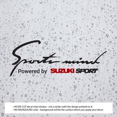 (1 pc) SPORTS MIND Decal Automotive Vinyl Stickers (10″ x 3.75″)