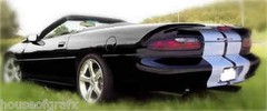 10″ Plain Rally stripes stripe graphics decals fit ANY YEAR Chevy Camaro SS RS