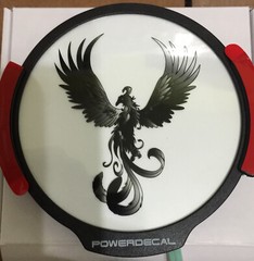 Phoenix Light Up Decal Powerdecal Backlit LED Motion Sensing Auto Decal