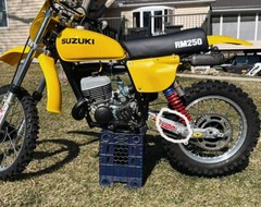 2x LOP Decals Stickers Graphics Vintage Motocrosser VMX AHRMA YZ Pick Size