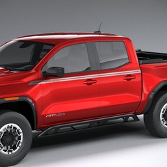 Decal Sticker Vinyl Up Side Racing Stripes Sport Edition for GMC Canyon Denali