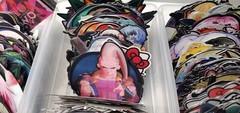 100 Bulk Wholesale Car Stickers Peekers Lenticular 3D Decal Anime and MORE MIXED
