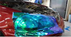 GLOSSY Chameleon Neo Colorful Headlight Tailight Plastic/Glass Vinyl Tint Film