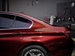 ESSMO PET Super Gloss Metallic Vampire Red Vehicle Vinyl Wrap Decal Like Paint