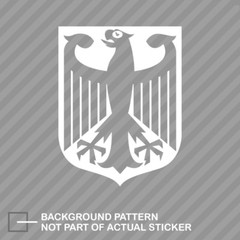 German Eagle Sticker Decal Vinyl Deutschland Germany