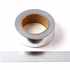 Solid Foil Washi Tape Decorative Self Adhesive Masking Tape 15mm x 10 Meters …