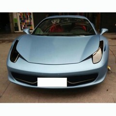 For Headlight+taillight Deep Black Tint Film Lens Vinyl Wrap Protection 12″x78″