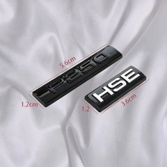Car Body Rear Trunk Badge Emblem Decal Sticker P400 P400e P250 S P340 P380 HSE