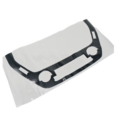 For Toyota Corolla 2020-2024 Car A/C Panel Cover Sticker Decal 5D Carbon Fiber
