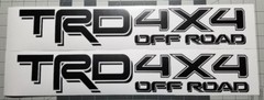 2X Toyota TRD 4×4 Off Road Tacoma Tundra Truck decal sticker