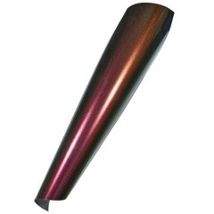 Purple to Green Chameleon Fiber Car Vinyl Wrap, High Gloss Car Body Wrap Roll