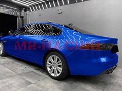 Gloss Metallic Royal Blue Candy Decal Car Vinyl Wrap Film Sticker Sheet Sparkle