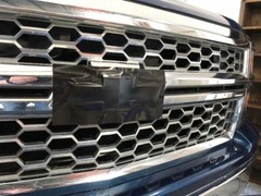 Gloss Black (2) Decal Overlay U-Cut for Chevy Bowtie Emblems Carbon AVAILABLE