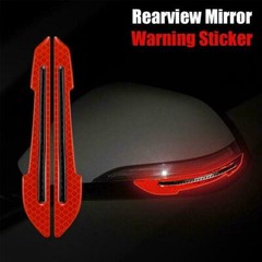 Car Sticker Warn Car Reflective Stickers Warning Strip Tape Traceless Protective