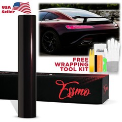 ESSMO PET Galaxy Dust Gloss Black Cherry Car Vehicle Vinyl Wrap Decal Sticker
