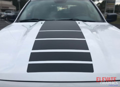 For Dodge Ram 1500 Graphics Raceway Side And Hood Stripes Decals Vinyl 2009-2018