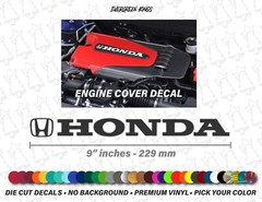 Engine Cover Logo Vinyl Decal for 16-21 FK Honda Civic Accord Car Sticker Type R