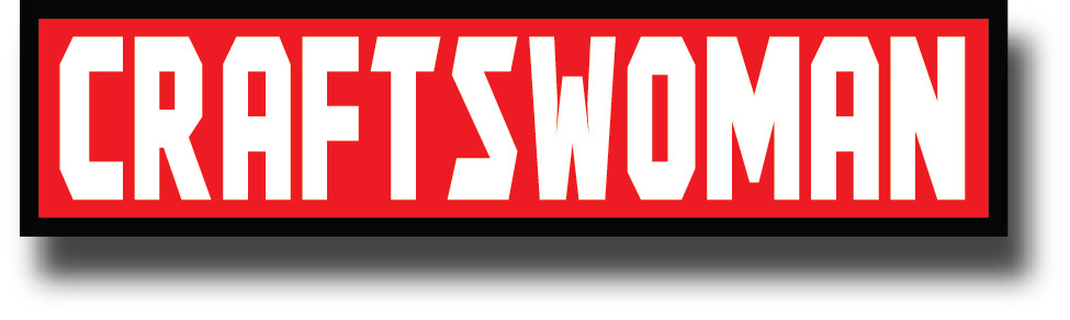CRAFTSMAN – CRAFTSWOMAN TOOLS DECAL STICKER 3M VINYL USA TRUCK WINDOW WALL CAR