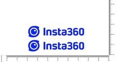 Insta 360 Die Cut Vinyl Sticker Set of 2, 5″ Pick your color
