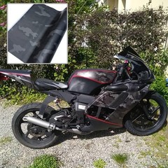 Camouflage Car Sticker, Motorcycle Modified Garland Stickers, Camouflage Camo…
