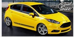 Ford Fiesta Focus Side Stripes Vinyl Graphics Any Year Decals ST