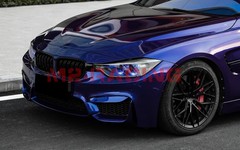 Gloss Metallic Royal Indigo Blue PPF Paint Protection Film Dry Wet Vinyl Wrap