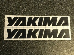2x Yakima Logo Vinyl Sticker Decal 4″ 6″ 8″ 12″ 16″ 20″ 23″