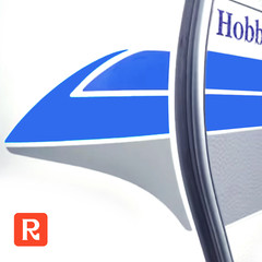 Decals for Hobby 2x caravan stickers left and right side for camper renovation