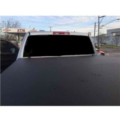 Waterproof BLACK Rear Window Perforated Decal Tint Graphic Sticker for Truck Van