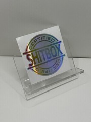 CERTIFIED SHITBOX Multicolor Holographic Rainbow Metallic 3” Vinyl Decal Sticker