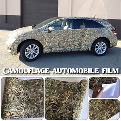 Real Camo Tree Vinyl Car Wrap PVC Adhesive Real Tree Camouflage Film For Truck