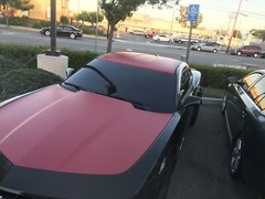 VVivid 2020 VVivid+ Matte Metallic Lava Red Vinyl Car Wrap Film | V209