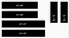 NEW 12″ Double Center Rally Racing Stripe Vinyl Decal Car (Fits CHARGER)